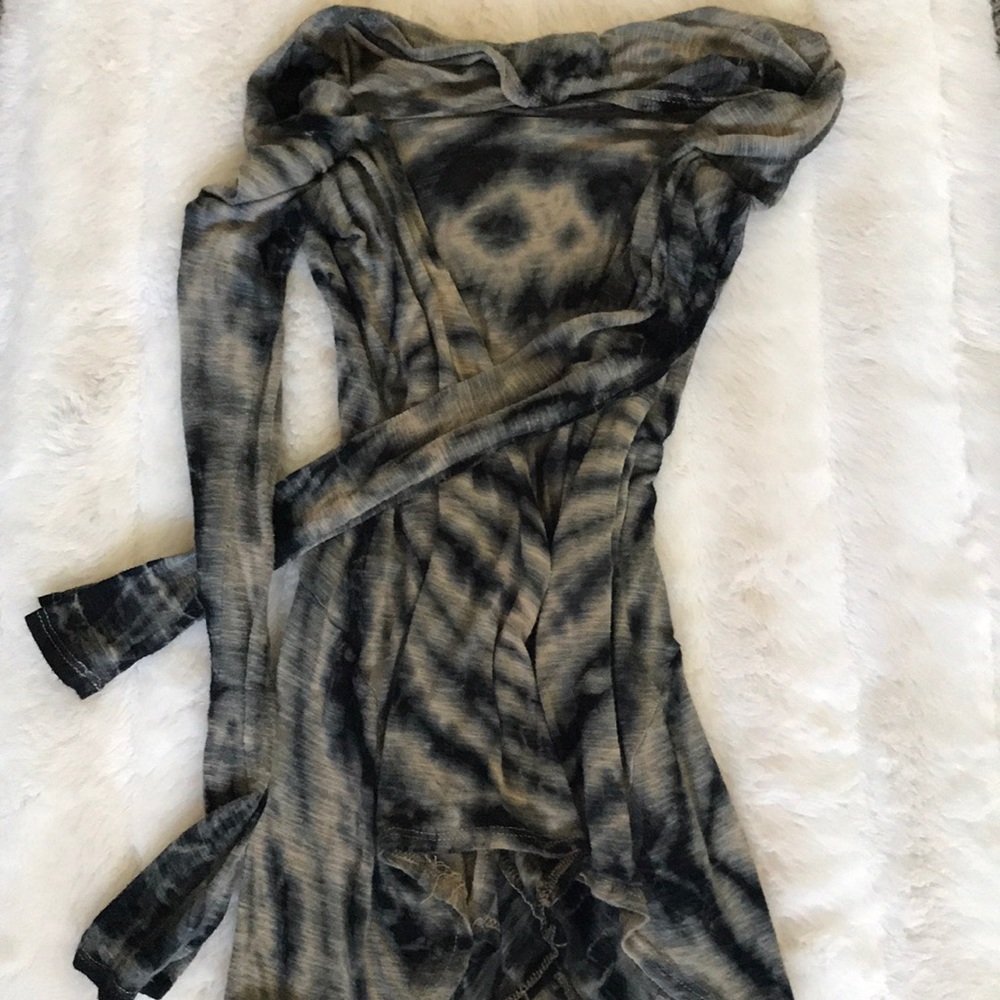 Tie dye cardigan